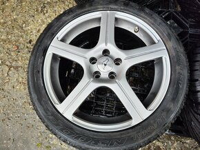 Alu Sada = 5x100 =COM4WHEELS= s pneu =215/45 (Z)R17 - 3