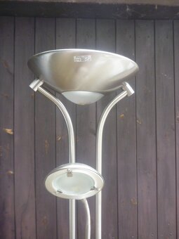 EGLO - Stmívatelná stojací lampa 1xR7s/230W + 1xG9/33W bronz - 3