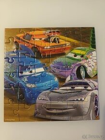 Krásné Puzzle - Disney - CARS 3x - 3