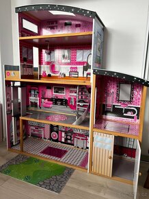 Kidkraft domeček Sparkle Mansion s vybavením a 10ks Barbie - 3