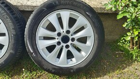 ALU kola BMW 5 x 120 + pneu Michelin 205/55 R16 - 3