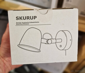 nástěnné svítidlo kulaté Ikea Skurup /NOVÉ/ - 3