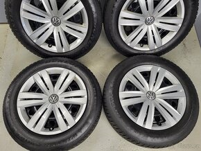 Originál 16" VW Touran / Caddy 5x112 zimní pneu5-6,5mm - 3