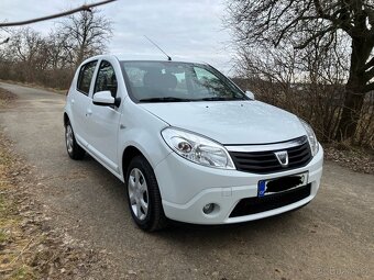 Dacia Sandero 2012 1.2 16v 55kw jen 30.tkm CZ serviska klima - 3