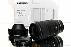 Tamron 28-75mm F/2.8 RXD Di III Sony E NEPOUŽÍVANÝ - 3