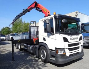 Scania P360 6x2/4 - valník s hydraulickou rukou Palfinger - 3