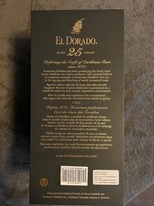 EL DORADO 25 Y.O. SPECIAL RESERVE 0,7 L - 3