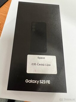 Zánovní Samsung S23 FE , 128GB , záruka  21měs. - 3