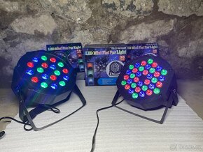 DMX 512 pult a RGB Led Par 36Led - 3