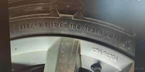 Zimní pneumatiky+ plechové disky 165/70 r14 - 3