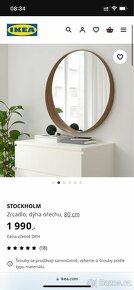 Zrcadlo Ikea Stockholm, 80 Cm - 3