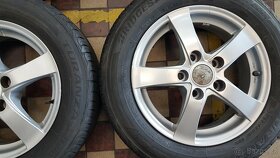 alu kola 15 KIA 5x114,3 6x15 et40 + 185/65/15 4ks 6-7mm - 3