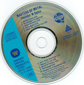 CD Masters Of Metal: Thunder 'N Spice 1990 - 3