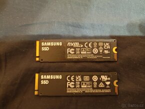 1x NOVÉ a 1x použité SSD NVME M.2 2280 Samsung 980 1TB - 3