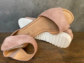 Nové kožené sandály Gabor - 3