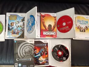 Hry Nintendo Wii 5 kusů,Pikmin,StarWars,Boxing,TheCondult,.. - 3