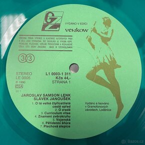 Slávek Janoušek / Jaroslav Samson Lenk (green LP) - 3