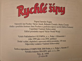 Kniha Rychlé šípy - 3