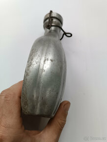 stará vojenská hliníková polní láhev - RAKOUSKO UHERSKO - 3