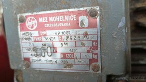 Elektromotor MEZ Mohelnice 2.2 kW, 400V - 3