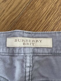 Burberry pánské manšestrové kalhoty - 3