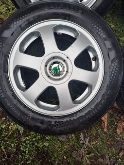 Alu kola 5x100 Octavia,Fabia,Roomster,Rapid 195/65 R15 - 3