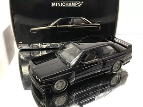 MINICHAMPS 180020300 BMW E30 M3 STREET 1987 -BLACK 1:18 - 3