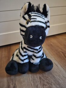 NOVÁ heboučká plyšová zebra - 3