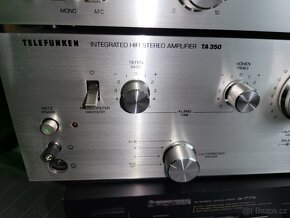 Prodám Telefunken -Tuner TT-350, klasika, pěkný, krásně svít - 3