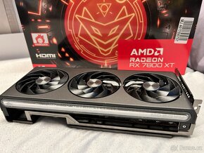 Zánovní grafická karta Sapphire NITRO+ Radeon RX 7800 XT 16G - 3