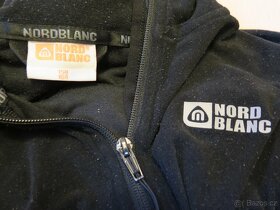 prodám mikinu na zip zn. Nordblanc-vel. 158/164 černá - 3