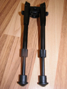 Bipod Dvojnožka na HLAVEŇ max.20mm výška 22 - 26cm Telescop - 3