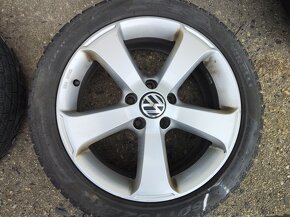 17"zimní alu sada Sima 5x112 origo Scirocco Golf 6 7 Touran - 3