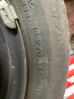 Letní kola 5x100 165/70 R14 - 3