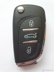 Klíč Citroen Peugeot 207 307 308 407 607 807 starší proveden - 3