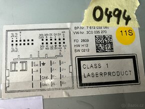 VW RNS 310 autoradio + bluetooth modul - 3