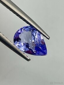 Přírodní investiční Tanzanit 1.87ct. Certifikát ALGT - 3