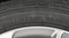 4x nové pneu na AL discích Toyota Yaris 185/ 65 R15 88H - 3