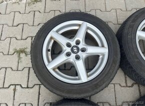 4x al kola 5x114.4 16 + pneu zimní 205/55 R16 - 3