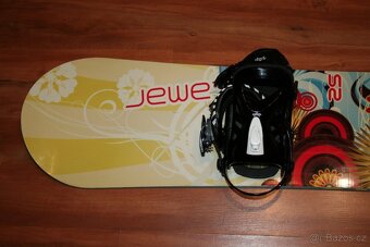 snowboard Lamar 152 cm s viazaním ako nový - 3