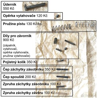 SA58 konvolut příslušenství (vz.58) - AČR / čsla - 3