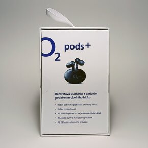 Bezdrátová sluchátka O2 pods+ černá - 3