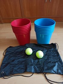 Letní hra bucket pong set nová - 3