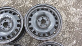 Plechové disky 5x110 R16 na Opel - 3