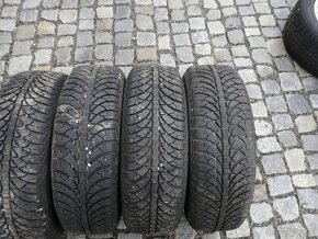 ZIMNÍ PNEU + DISKY 185/65R14 PEUGEOT 14" CITROEN - 3