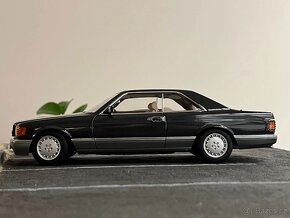 1:18 Mercedes-Benz 500SEC (C126) - ČIERNA - AUTOart - 3