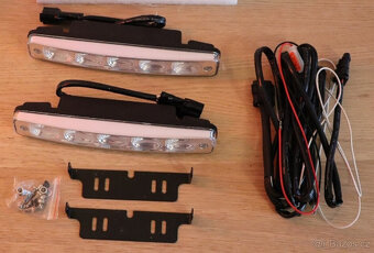 Světla pro denní svícení DRL-2x5 LED.12/24V. - 3