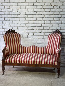 Zámecká sofa – Louis Philippe (rok 1860) - 3