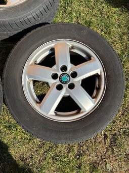 Letní kola s alu disky 195/65R15 - 3