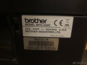 Prodám Brother MFC-240C multifunkční tiskárna - defekt - 3